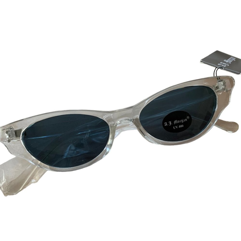 Cat Eye Clear Frame Sunglasses - New